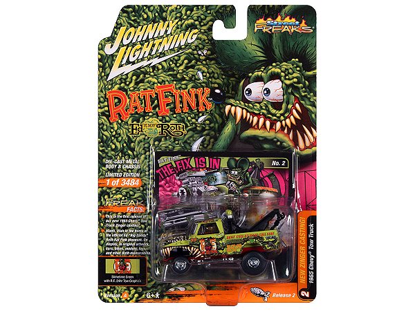 Chevrolet Tow Truck 1965 R2A 2023 1:64 Johnny Lightning
