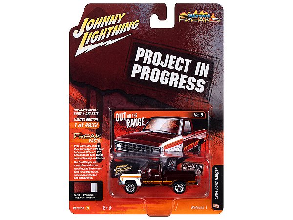 Ford Ranger 1984R1B 2023 1:64 Johnny Lightning
