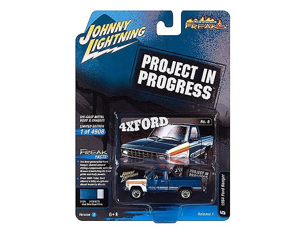 Ford Ranger 1984 R1A 2023 1:64 Johnny Lightning