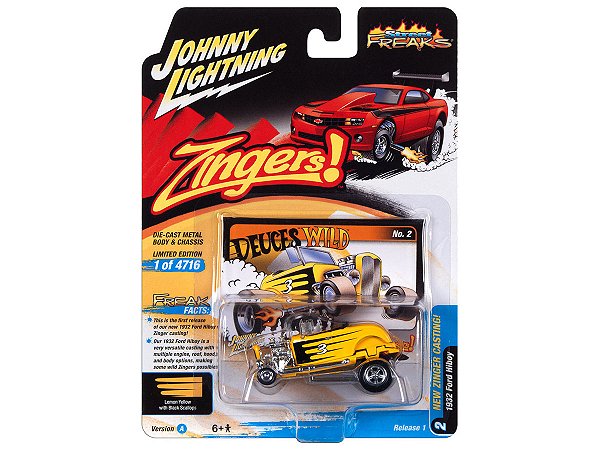 Ford Hiboy 1932 R1A 2023 1:64 Johnny Lightning