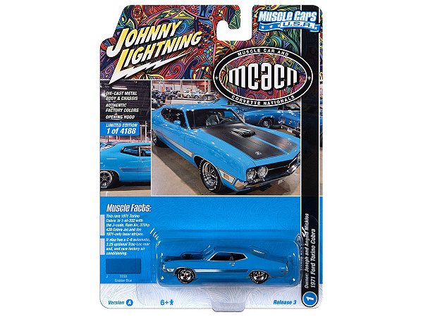 Ford Torino Cobra 1971 (MCACN) R3A 2022 1:64 Johnny Lightning