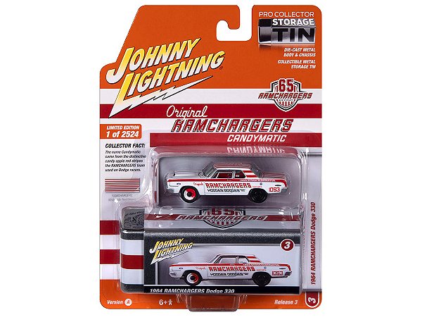 Dodge 330 1964 R3A 2023 1:64 Johnny Lightning