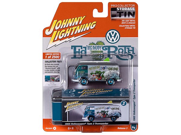 Volkswagen Kombi Type 2 1965 R3A 2023 1:64 Johnny Lightning