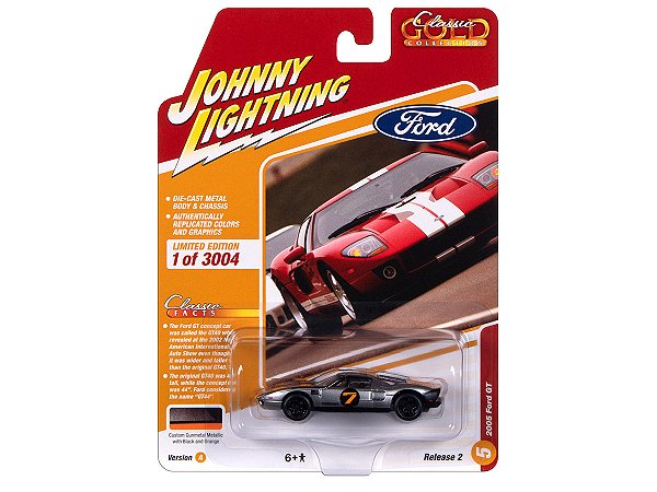 Ford GT 2005 R2A 2023 1:64 Johnny Lightning