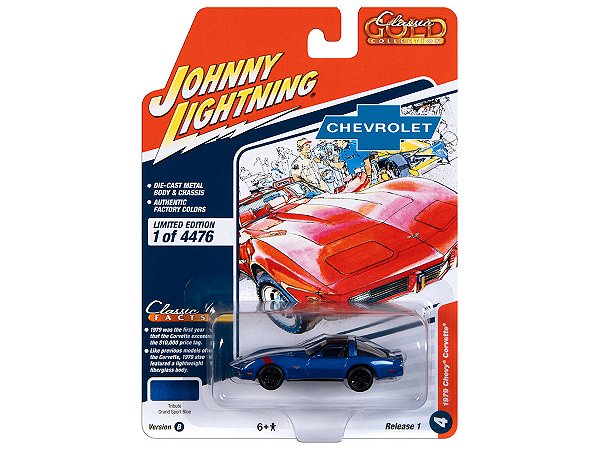 Chevrolet Corvette 1979 R1B 2023 1:64 Johnny Lightning