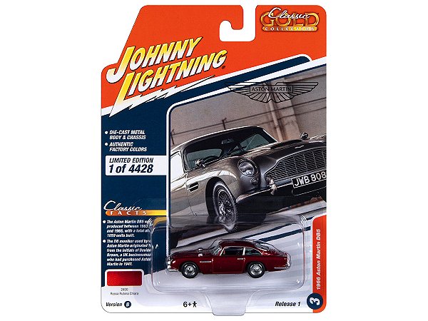 Aston Martin DB5 1966 R1B 2023 1:64 Johnny Lightning