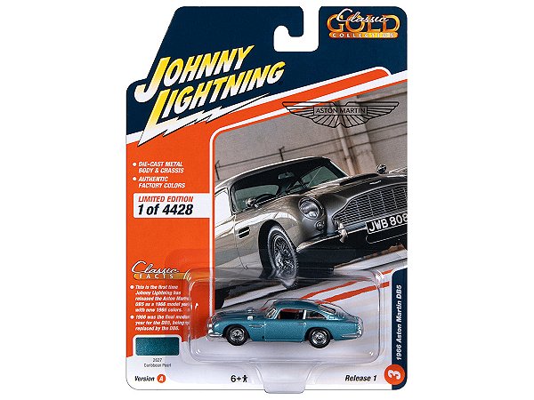 Aston Martin DB5 1966 R1A 2023 1:64 Johnny Lightning