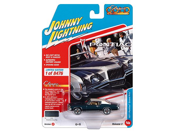 Pontiac Grand Prix 1971 R3B 2022 1:64 Johnny Lightning