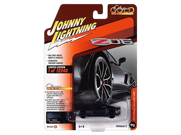 Chevrolet Corvette Z06 2012 R2B 2022 1:64 Johnny Lightning