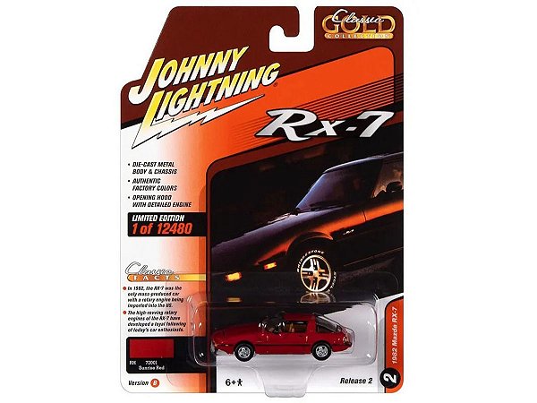 Mazda RX-7 1982 R2B 2022 1:64 Johnny Lightning