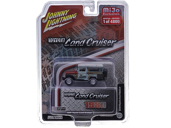 Toyota Land Cruiser 1980 Weathered 1:64 Johnny Lightning