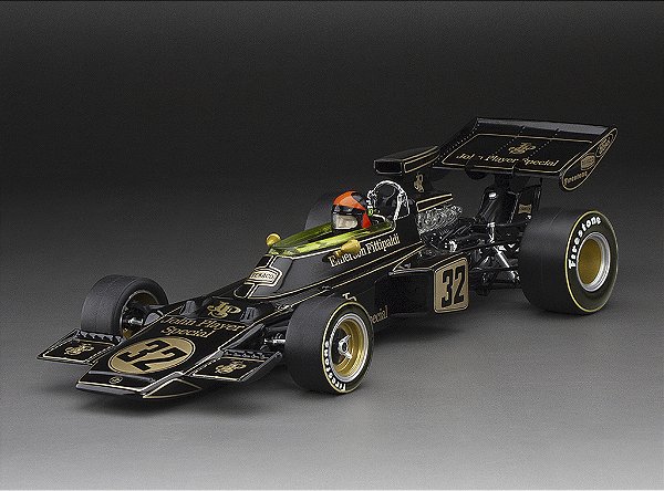 Fórmula 1 Lotus 72D Emerson Fittipaldi Winner Gp Belgian 1972 1:18 Quartzo