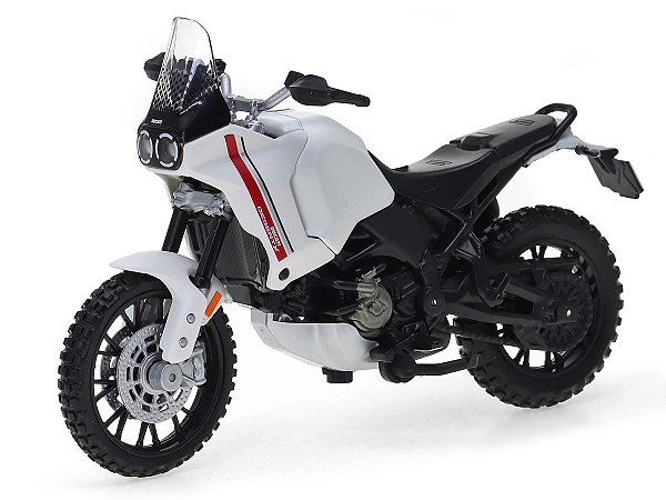 Ducati DesertX 1:18 Maisto Branco