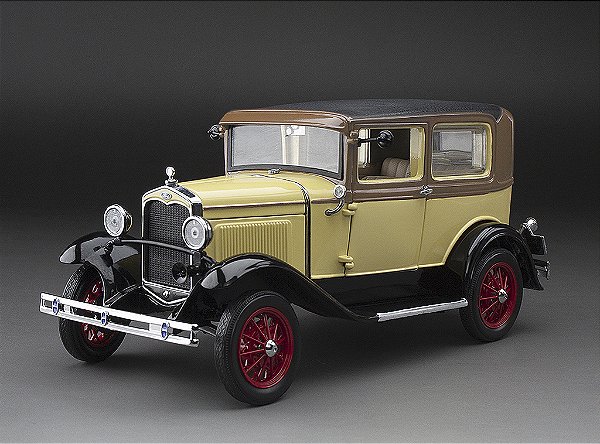 Ford Model A Tudor 1931 Sunstar 1:18 Bege