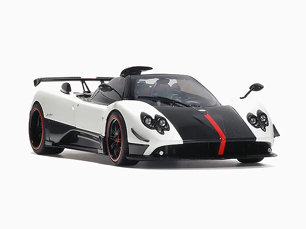 Pagani Zonda Cinque Roadster 2009 1:18 Almost Real Branco