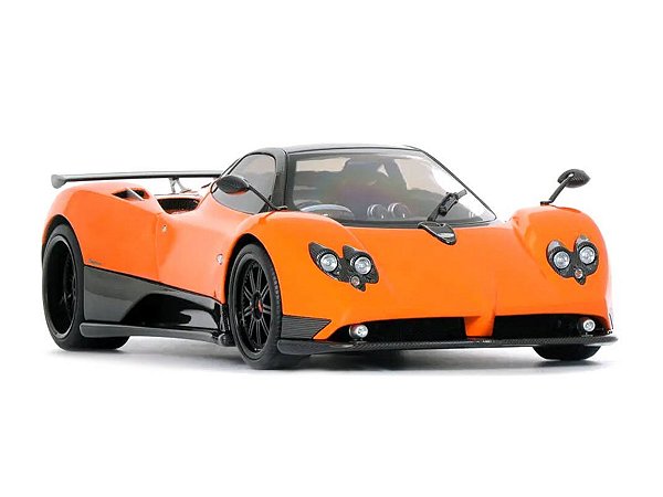 Pagani Zonda F 2005  Arancio St. Tropez  1:18 Almost Real Laranja