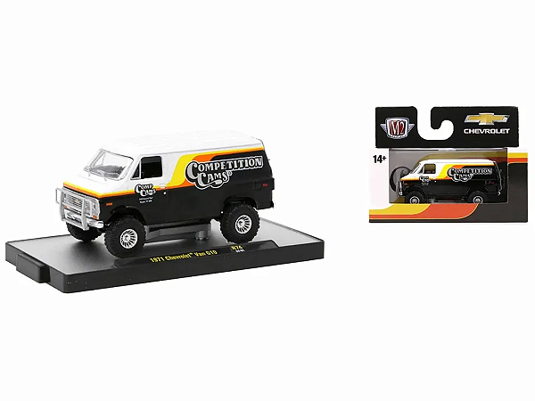 Chevrolet G10 Van 1971 R74 1:64 M2 Machines