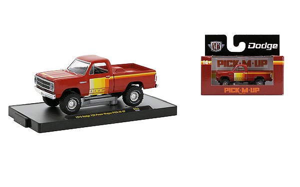 Dodge 150 Power Wagon 1970 PICK-M-UP R84 1:64 M2 Machines