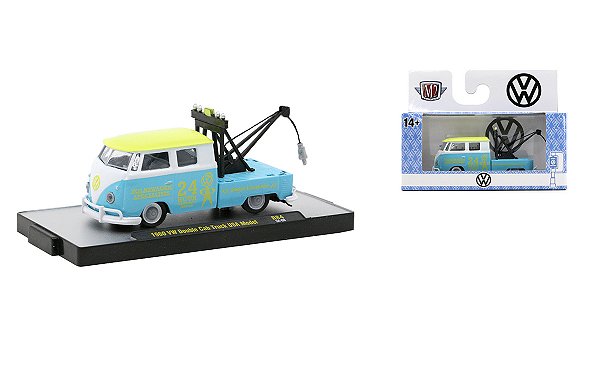 Volkswagen Kombi 1960 Cab Truck USA Model R84 M1:64 M2 Machines