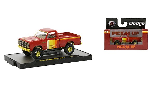 Dodge 150 Power Wagon 1970 PICK-M-UP R84 1:64 M2 Machines CHASE