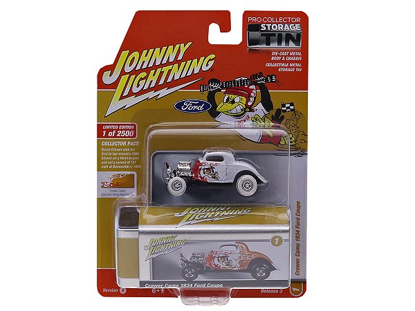 Ford Coupe 1934 Crower Cams R3A 2023 1:64 Johnny Lightning CHASE
