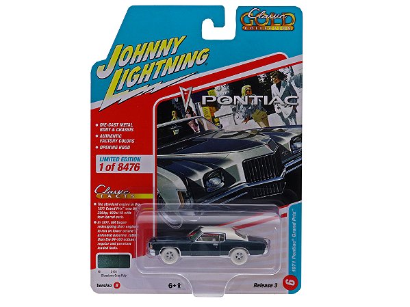 Pontiac Grand Prix 1971 R3B 2022 1:64 Johnny Lightning CHASE