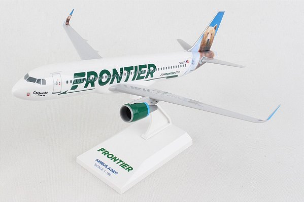 Avião Frontier A320  W/Sharklets Grizwald The Bear 1:150 Skymarks