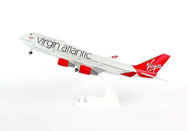 Avião Virgin B747-400 1:200 Skymarks