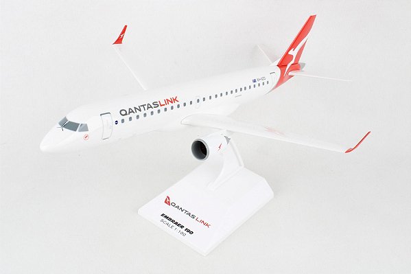 Avião Qantas E190 1:100 Skymarks