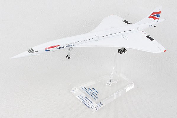 Avião Concorde British Airways 1:200 Hogan