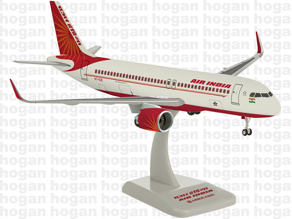 Avião Airbus A320 Air India 1:200 Hogan