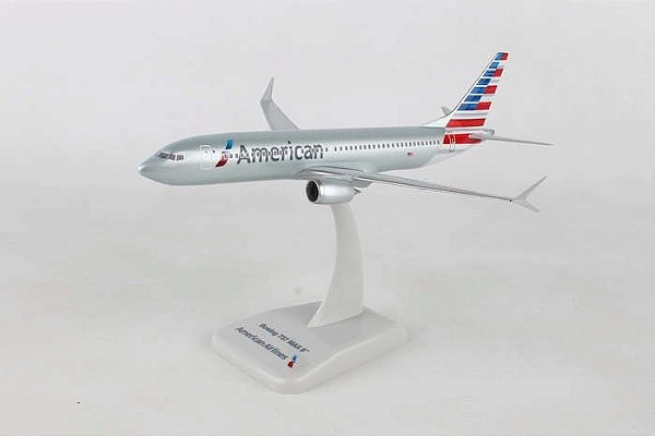 Avião 737 MAX 8 American Airlines 1:200 Hogan
