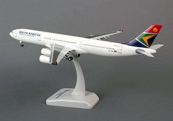 Avião Airbus A340-300 South African 1:200 Hogan