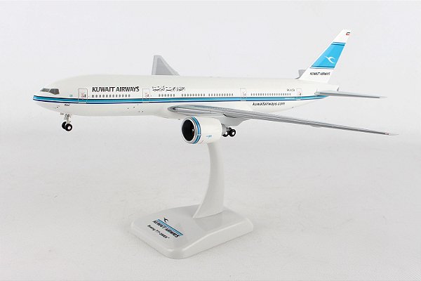 Avião Boeing 777-200er Kuwait Airways 1:200 Hogan