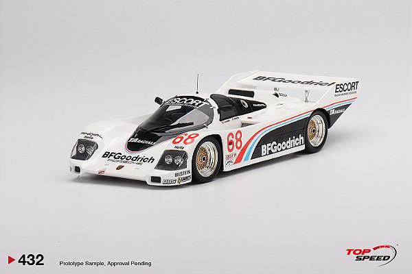 Porsche 962 BF Goodrich 1986 IMSA Road America 500 Miles 1:18 TopSpeed