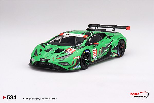 Lamborghini Huracán GT3 EVO2 Iron Lynx 2023 IMSA Daytona 24 Horas 1:18 TopSpeed