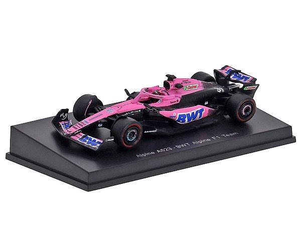 Fórmula 1 Alpine A523 BWT Esteban Ocon 2023 1:64 Spark