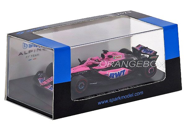 Fórmula 1 Alpine A523 BWT Esteban Ocon 2023 1:64 Spark