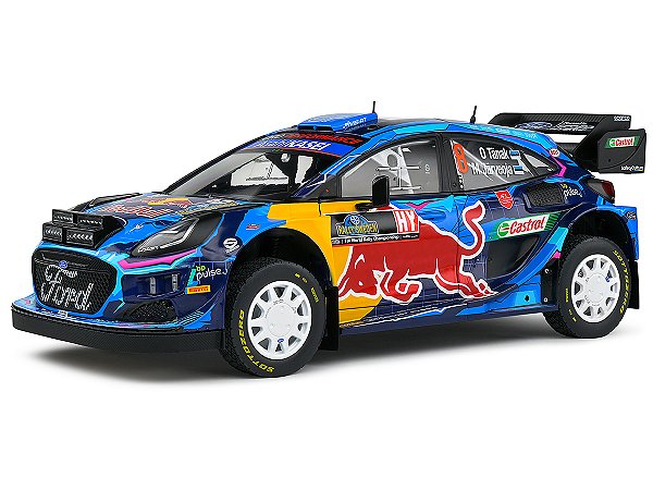 Ford Puma Rally Hybrid Rally Suede 2023 1:18 Solido