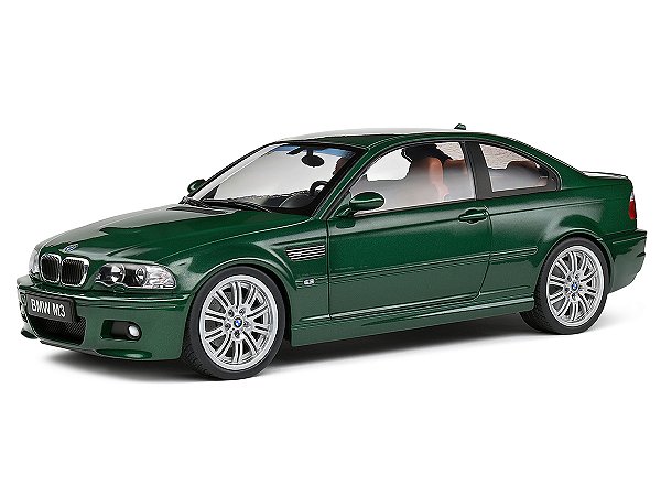 BMW E46 M3 Coupe 2000 1:18 Solido Verde