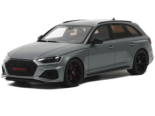 Audi RS4 Avant Competition 2023 1:18 GT Spirit Cinza