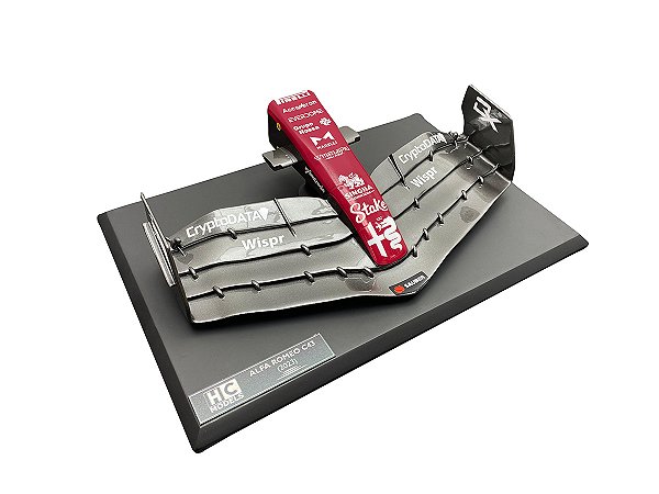 Aerofólio Dianteiro Fórmula 1 Alfa Romeo C43 2023 1:8 HC Models