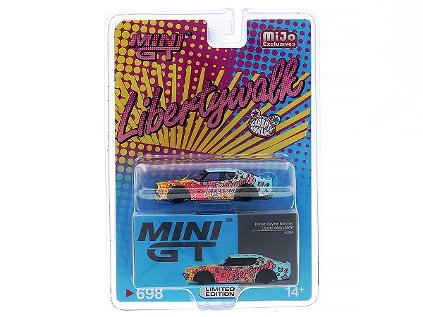 Nissan Skyline Kenmeri Liberty Walk LBWK KUMA 1:64 Mini GT