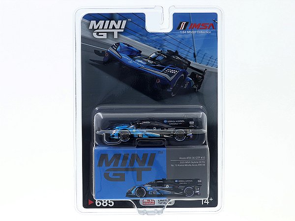 Acura ARX-06 GTP Konica Minolta 2023 IMSA Daytona 24 Horas 1:64 Mini GT