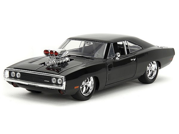Dom's Dodge Charger R/T 1970 Velozes e Furiosos Jada Toys 1:24
