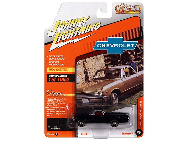 Chevrolet El Camino 1967 R1B 2022 1:64 Johnny Lightning