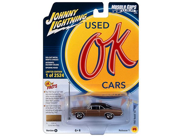 Buick GS 400 1967 R1A 2023 1:64 Johnny Lightning