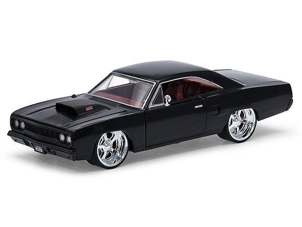 Plymouth Road Runner 1970 1:24 Jada Toys Preto