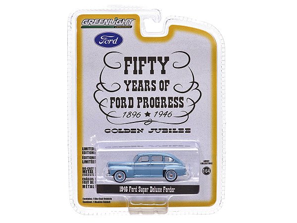 Ford Super Deluxe Fordor 1946 1:64 Greenlight