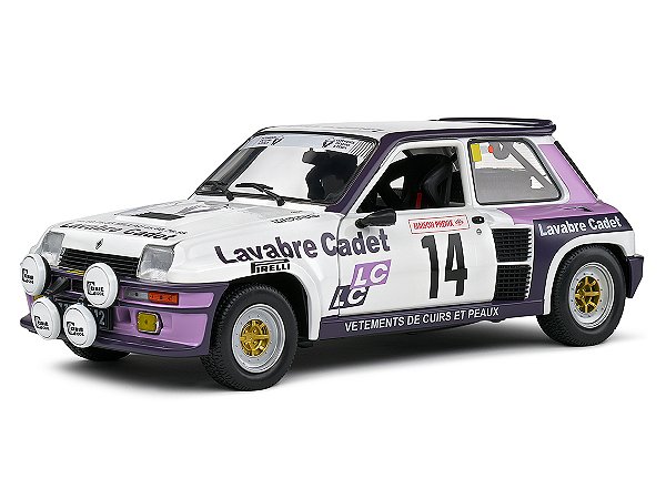 Renault 5 Turbo Rallye Lyon Charbonnière 1983 1:18 Solido